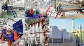 Whole Set Wet way Automatic Excellent Procesing Equipments 200t Fish Meal Oil Refining Plant Machines
