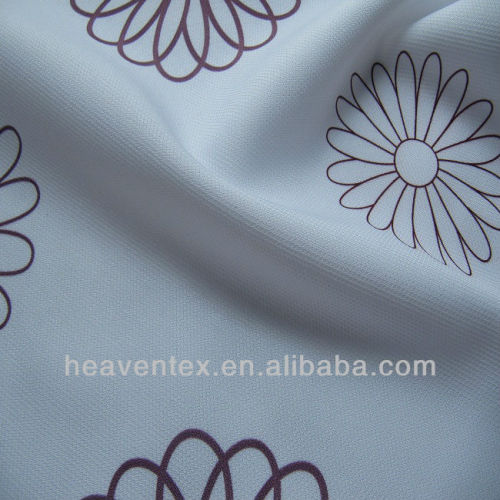woven plain upholstery polyester printed fabrics (YH-18)