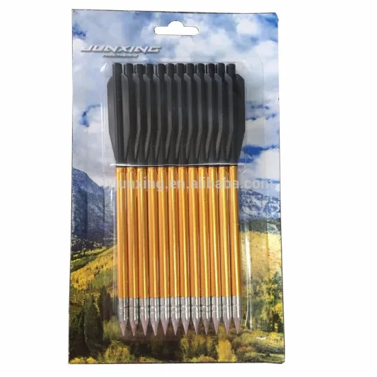 LJ161 aluminum arrow Hunting crossbow arrow two fletching hunting arrow china wholesale best price for bulk order Christmas good