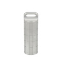 Portable Keychain Pill Container Titanium Capsule in Outdoor