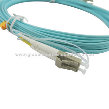 2014 New LC/UPC-LC/UPC Single and Multi-mode Duplex Fiber-optic Patch Cable, 0.2 Repeatability, LSZH
