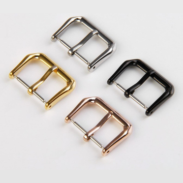 Custom Brand Logo Engraved Stainless Steel Watch Buckle Sliders 10mm-24mm