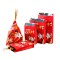 Disposable fast food aluminum foil paper bag