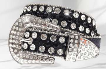 สายรัดเอวประดับ Rhinestone สำหรับเด็ก