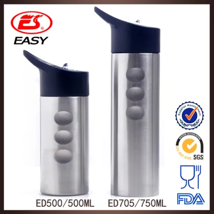 Promotion eco friendly sport outdoor hydro flask wide mouth straw lid
