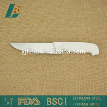 kitchen knife with plastic handle