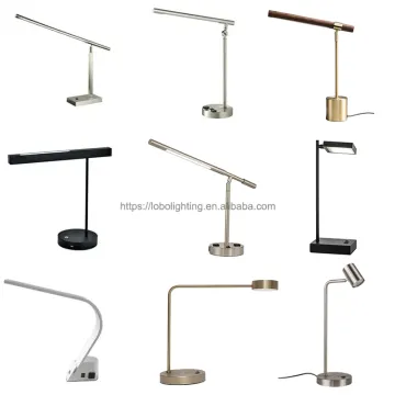 UL Listed Modern Minimalist Hotel Suite Bedside Lamp with Power Outlet and USB