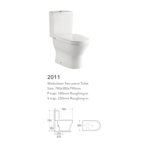 El mejor inodoro de dos piezas 2021 con asiento