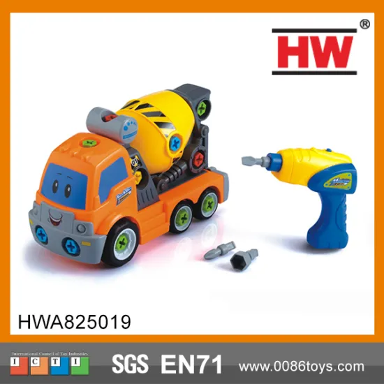 New design DIY education take apart car toy