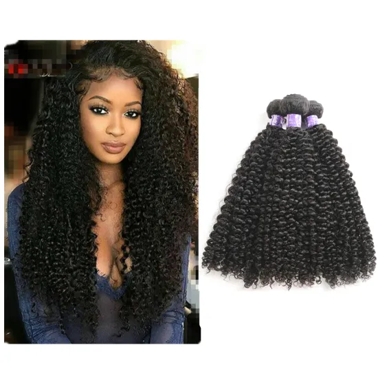 X-TRESS 100G Silky Raw Brazilian Human Hair Extension Mink Kinky Curly Cuticle Aligned Virgin Hair Bundles Direct Hair Supplier