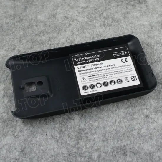 3500mAh Cellphone Extended Battery For LG Optimus 2X / P990