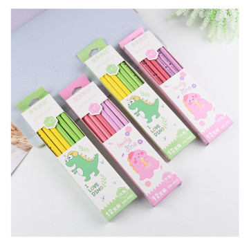 Wholesale Macaron Color HB Pencil Sketch Wooden Pencils with Eraser for Children, Students, and School Gift Sets