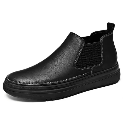 OEM Men's Breathable Leather Chelsea Boots & Sneakers