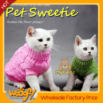 Hot selling pet dog products high quality knitting patterns cat clothes
