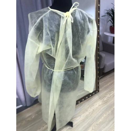 AAMI/ANSI PB70 Level 2 Disposable isolation gown