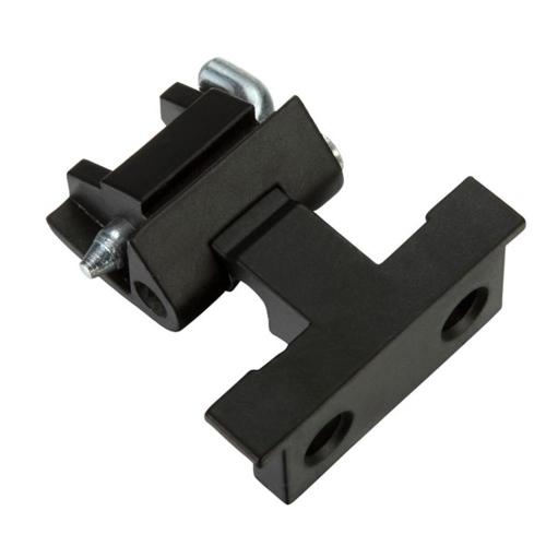 ZDC SS Pin Black Matt Chrome-coated Concealed Hinges