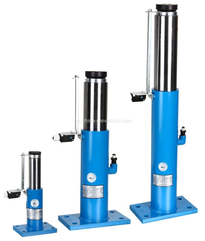 Disipación de energía tampón de aceite del ascensor con hilos ≤2m/s