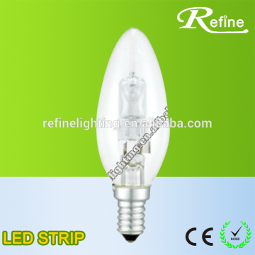 E14 C35 candle light bulbs Energy-efficient halogen