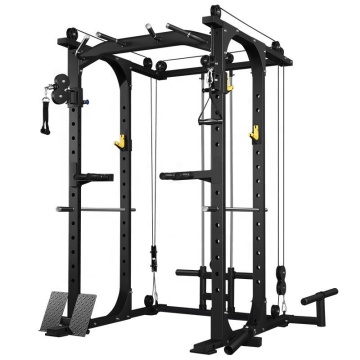 2022 Factory Outlet: Comprehensive Steel Aerobic Training Equipment with Multi-functional Squat Rack and Accessories
