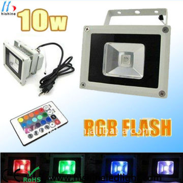 Energy Saving 10w 12v 805lm 90 - 100lm/w Outdoor Led Floodlight For Solar Panel Hs-fl1w10