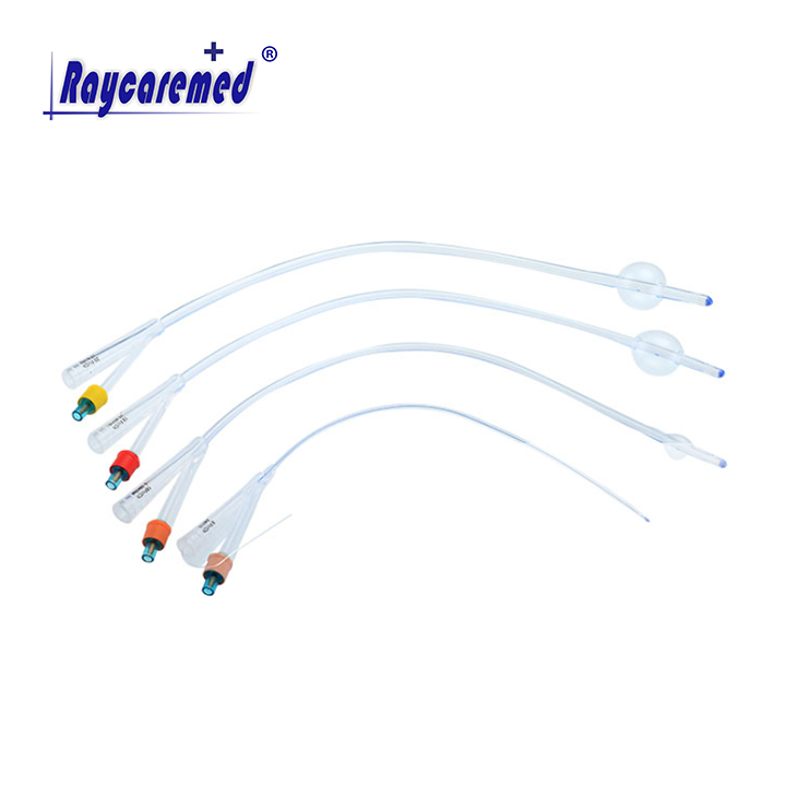Disposable Single Use All Silicone Foley Catheter
