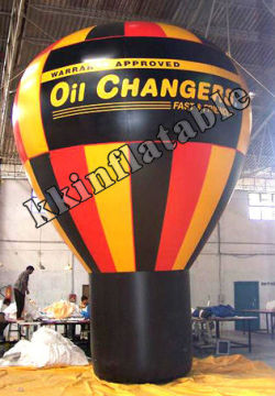 hot PVC tarpaulin ground balloon, inflatable advertising balloon