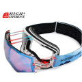 Goggle da sci Brega doppia strato magnetico sferico