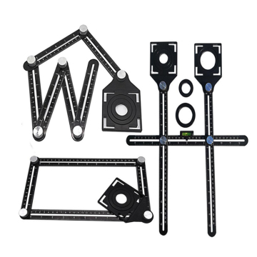 GZCT Multi-Angle Aluminum Folding Floor Tile Ruler