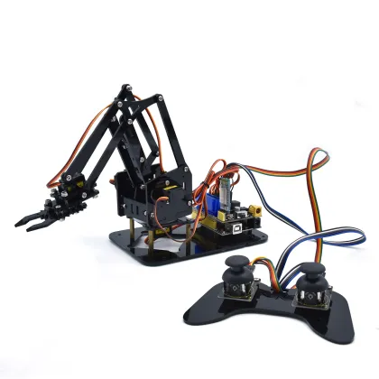 Joystick Memory 4 axis Mini desktop robot arm kit for Arduino Robotics Starter Kit