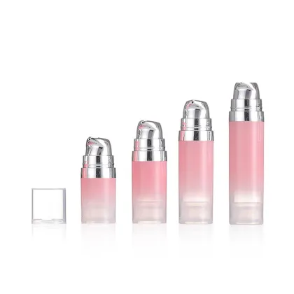 Plastic Sunscreen Pump PP Airless Lotion Bottle