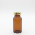 10ml Amber Sterile Seum Vials Gold Cap