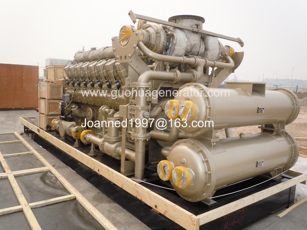 OEM 1200kw Gas Turbine Generator 1mw Natural Gensets