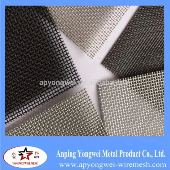 11x11 security screen mesh/stainless steel anti-thief mesh/king kong screen mesh