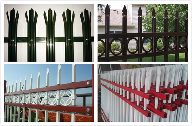 zinc steel fence one