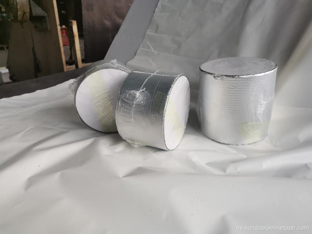 Aluminiumfolie Butylkautschukklebeband zum Versiegelungsschutz
