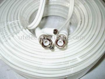 high quality RG 59 plugs power cable BNC cctv camera cable