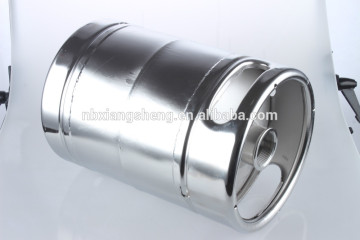 Snake keg with 10 liter capacity polished mirror