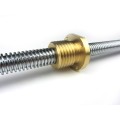 Stainless steel Tr16x3 lead screw