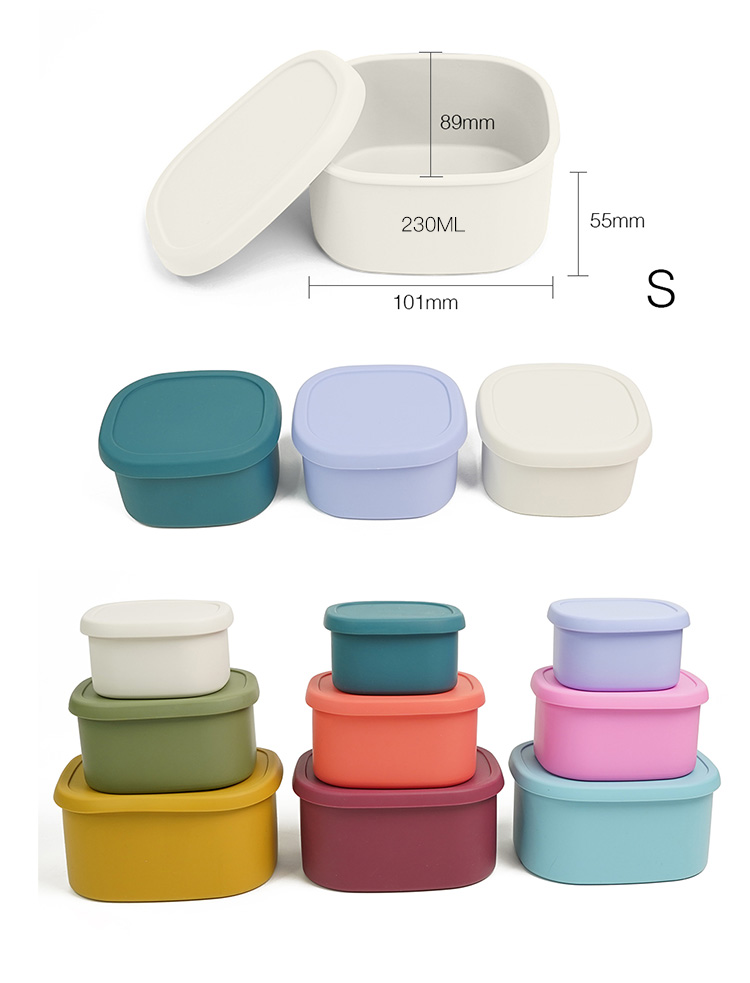 silicone lunch box MFZ-L008