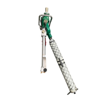 Pneumatic outrigger type anchor drilling rig