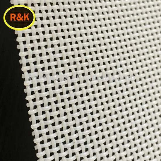 Plain weave 100% polyester fabric linear screen mesh