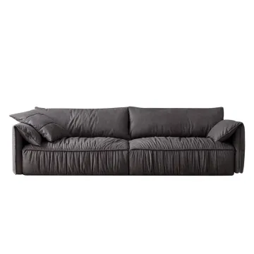 Comfortable soft down feather luxury fabric sofa