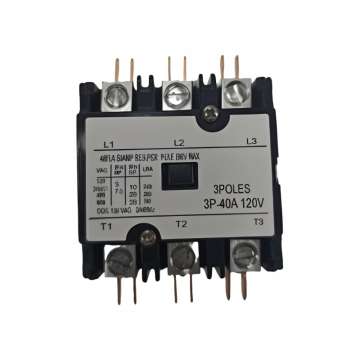 उच्च गुणवत्ता वाले 3-पोल 40 amp 120v 50/60 हर्ट्ज ग्लोसोक एयर कंडीशन पार्ट्स मैग्नेटिक कॉन्टैक्टर के साथ