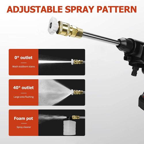 wireless water spray gun car washer water gun