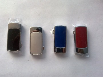 Real Capacity Metal USB Flash Drive with Logo Free