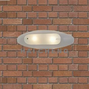 Decorative glass wall lightings for home