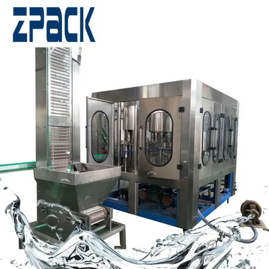 Fully Automatic 500ml Plastic Bottle Filling, Capping, and Labeling Machine