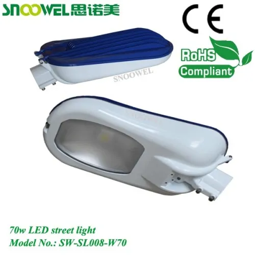 Ip65 70w Street Led Lights Bridgelux Cob 