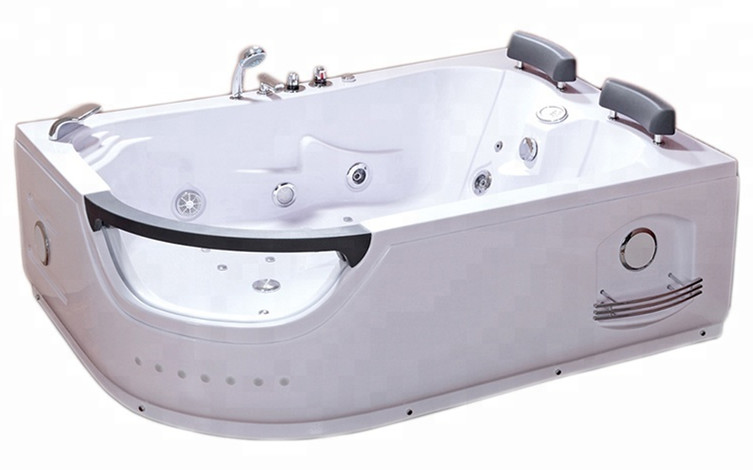 Offset Corner Whirlpool HidromassaSage Bubble Bath