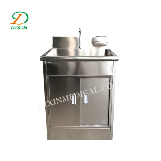 Hospital Stainless Steel Sink For One Person